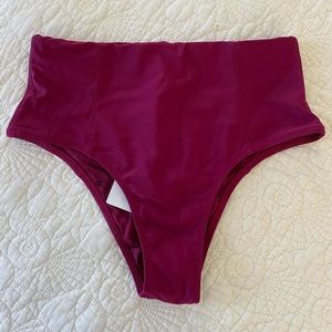 Volcom Plum high waisted bikini